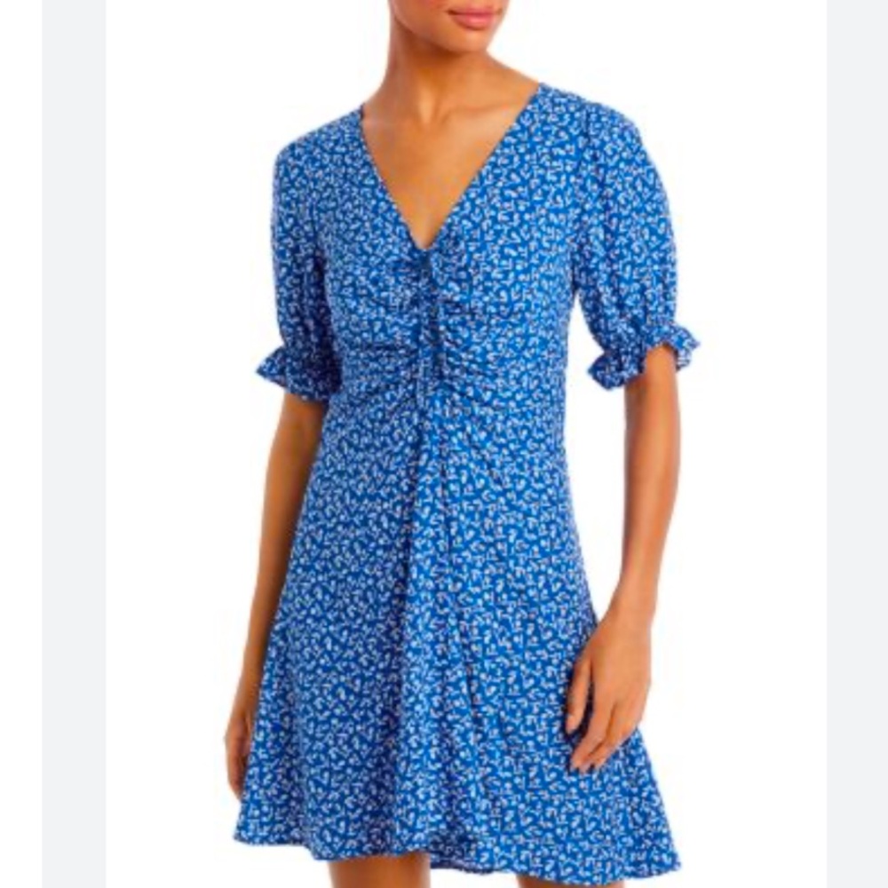 NWT Faithfull the brand Palma Floral Mini Dress